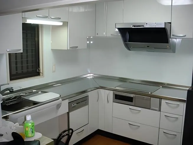 L型システムキッチン